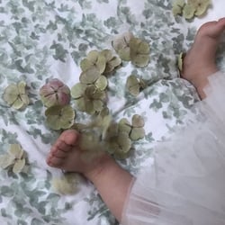 Textilprint Hortensia
