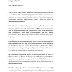 Niedersachsen Bildung Seite 1