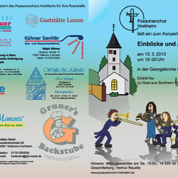 Posaunenchor Flyer 1