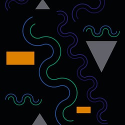 Geometrische Muster/ Raumgestaltung