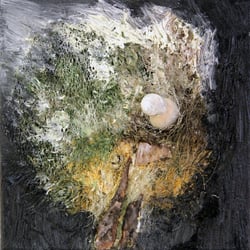 „Herbststimmung“ Ölmalerei / Mixed Art