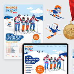 Migros Ski Day Gesamtauftritt