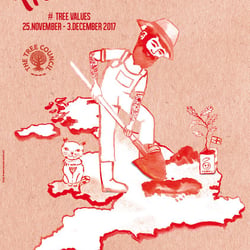 TREE Council London Poster campaign /Illustration und Idee von mir