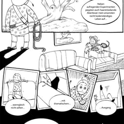 Comic über Experimente in Kindheit & Jugend, Seite 02