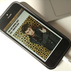 Kilian Kerner Website | Mobile Mock Up