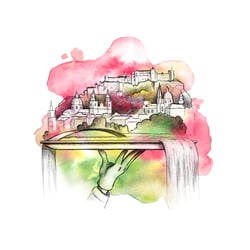 Salzburg Illustration