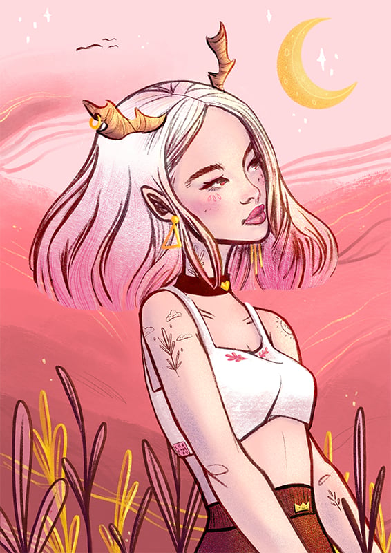 Antler Girl