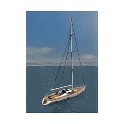 3D Visualisierung – Yacht (nach Fotovorlage)