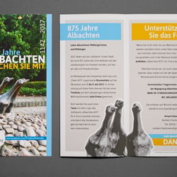 Flyer: 875 Jahre Albachten