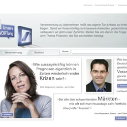 Slogan und Stratgieprojekt: Deutsche Bank