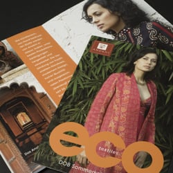 eco-textiles / Messeflyer