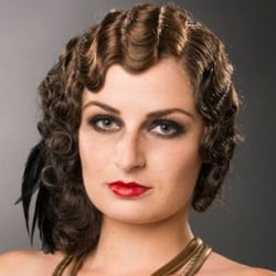 20s hair&make-up with wig