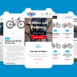 Responsive Corporate Website + Onlineshop