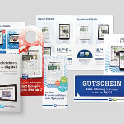 Auszüge aus weiteren Kampagnen für den MADSACK Media Store