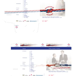 Compositing, Satz und Gestaltung für eine Angebotsmappe