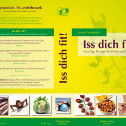 Buchumschlag „Iss dich fit“ (Zwischenprüfung Mediengestalter)