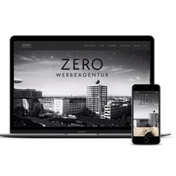Wordpress Entwicklung – one page Website: www.zero-wa.de
