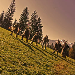 perchtenverein corbuspass golling