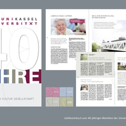 40 Jahre Universität Kassel, Buch, 240 Seiten