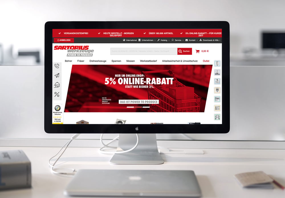 Neue Usability für SARTORIUS-Werkzeuge