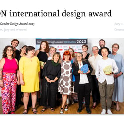 Jury, Team und Gewinnerinnen des iphiGenia Gender Design Awards