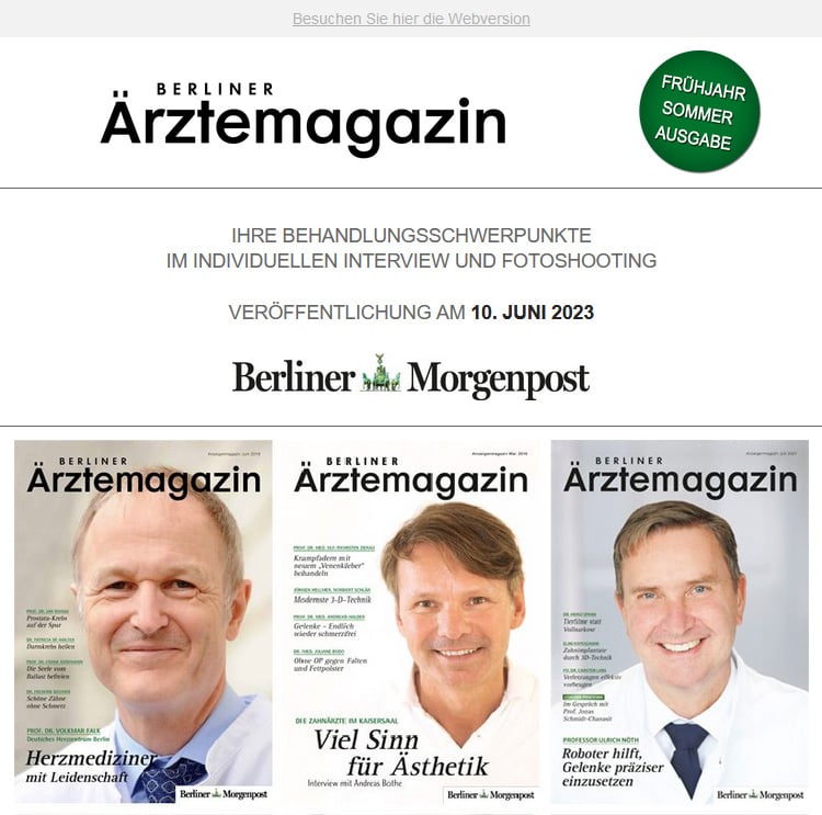 E-Mail Marketing Kampagnen für die Berliner Morgenpost und das Hamburger Abendblatt