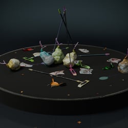 3D Modelle für vom Mieter zurückgelassenen Objekten