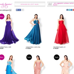 Ein übersichtlicher Katalog mit den Filtern nach Größe und Farbe