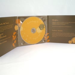 Digipack mit Videobotschaft als Einladung