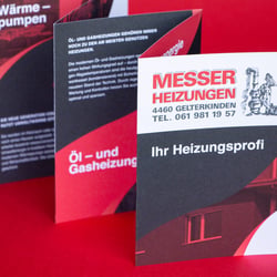 Messer Heizungen Flyer