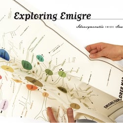 Emigre – Buchgestaltung mit Contentmap