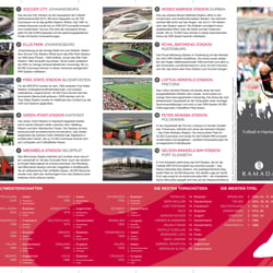 Spielplan WM 2010 als Faltplan (Außen)