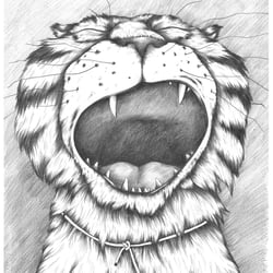 „Tiger“(freie Arbeit)