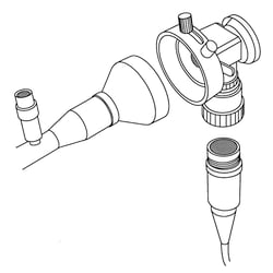 Freehandzeichnung für ein Medizintechnik-Manual