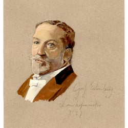 Studie für das Krönungsbild Wilhelm I.