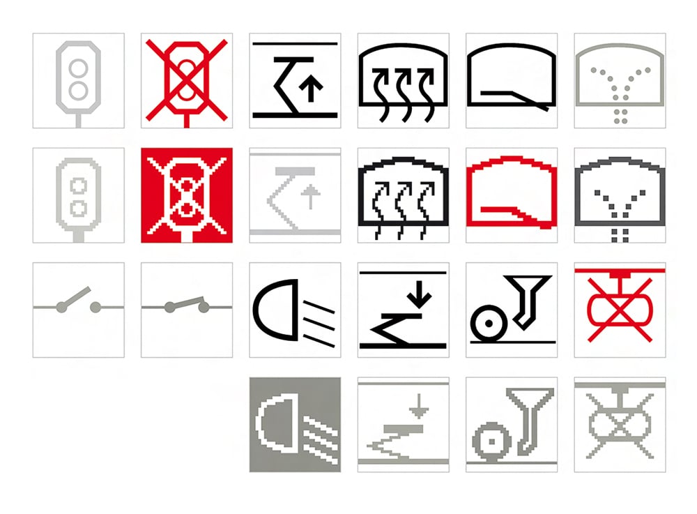 Piktogramme · analog und digital