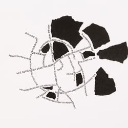Freie Studienarbeit / Kollage nach dem Text der Dichtung „Die Stadt” von Georg Heym
