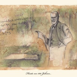Kalender und Postkarten: Heute vor 100 Jahren – Sigmund Freud