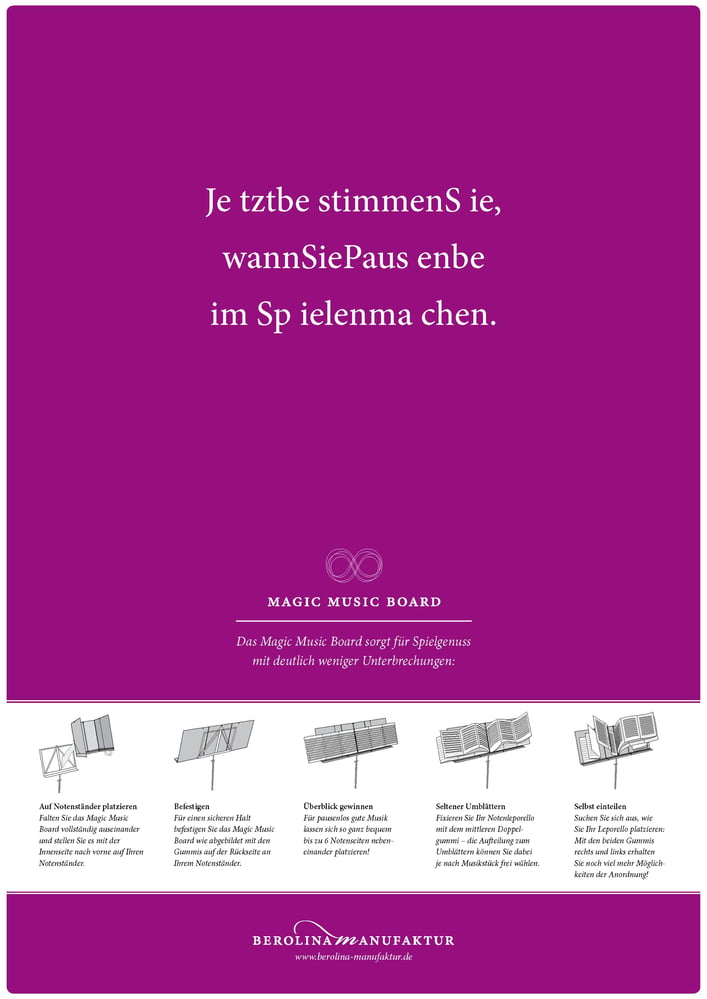 Poster Berolina 1