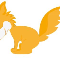 Fuchs-etwas riechen