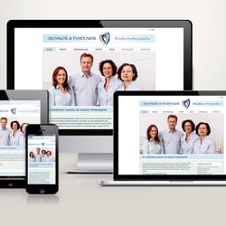 Responsive Webdesign / Zahnarztpraxis Zenker