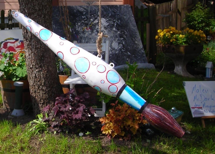 Pinsel vor Action(!), Länge: 150,00cm, Gewicht: 20,00 Kilogramm