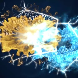 Logoanimation LiveDuell TV-Sendung
