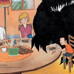 Luis und das Monster – Kinderbuch