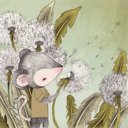 maus pusteblume