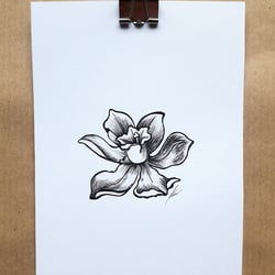 Florale Nostalgie Narzisse 001