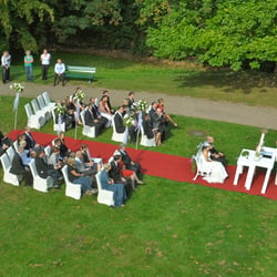 Hoch-zeitsfoto im Focke-Museums-Park