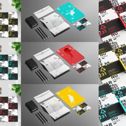 Logo & Multi-Color Identity „Farbstoff“