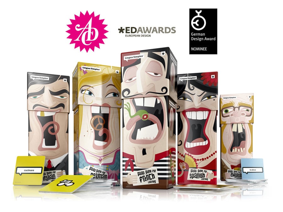 Verpackungsdesign „Lingua Simplex“