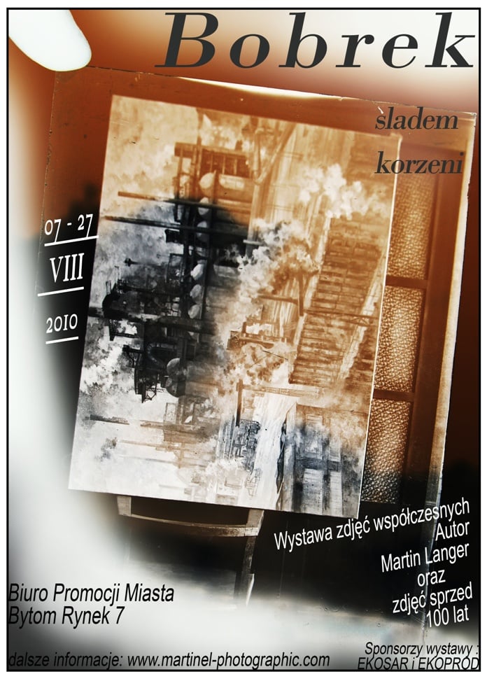 Plakat zur Fotoausstellung in Bytom